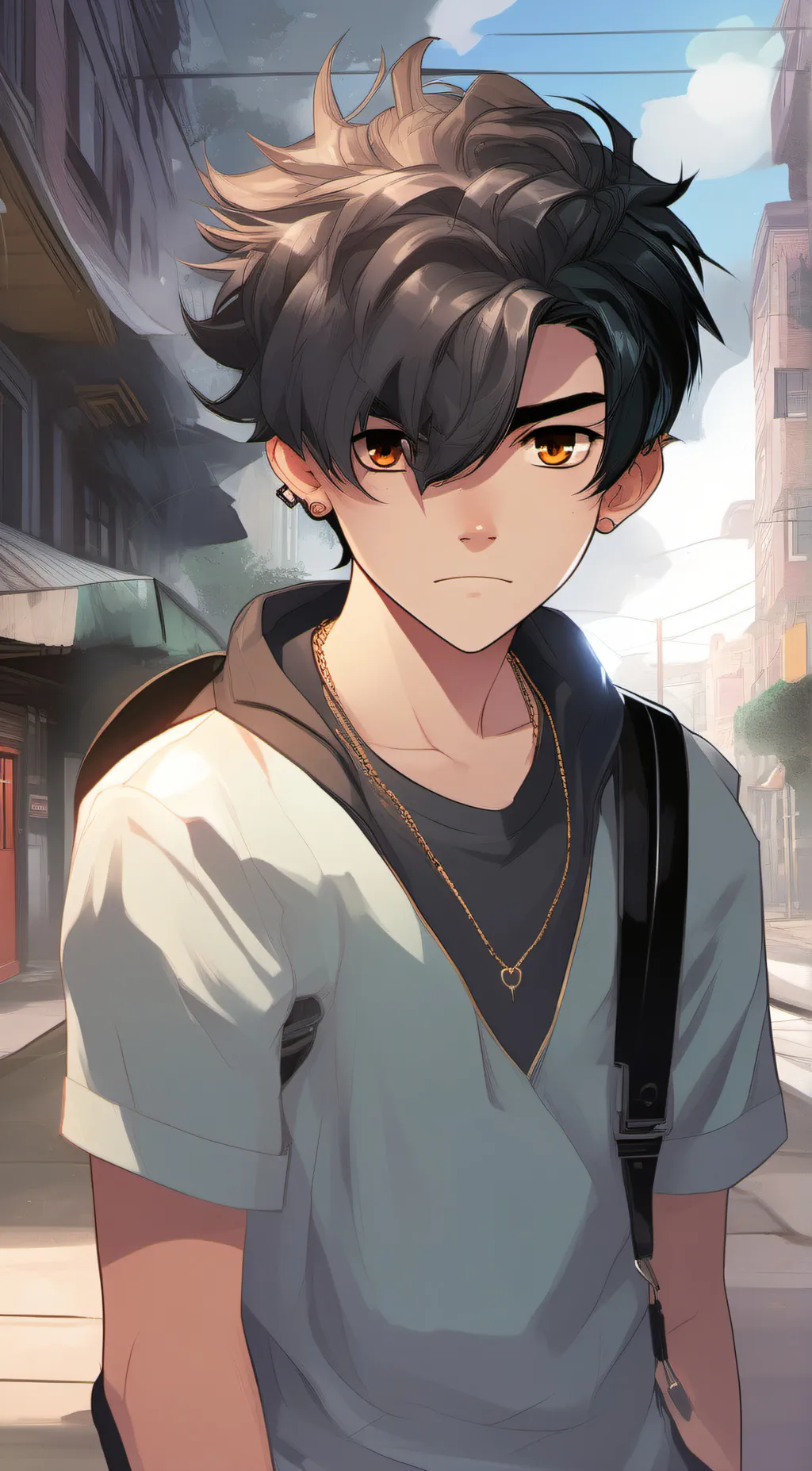 ai character: Zack background