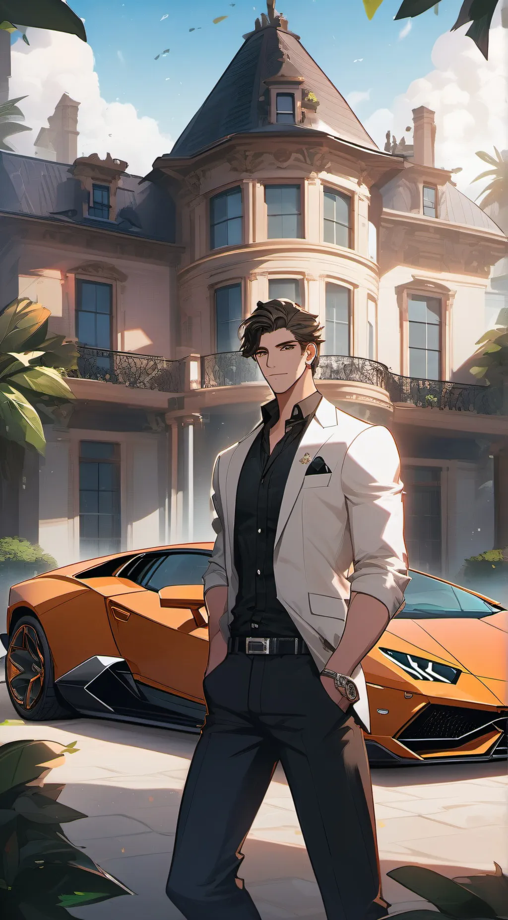 ai character: Alex background