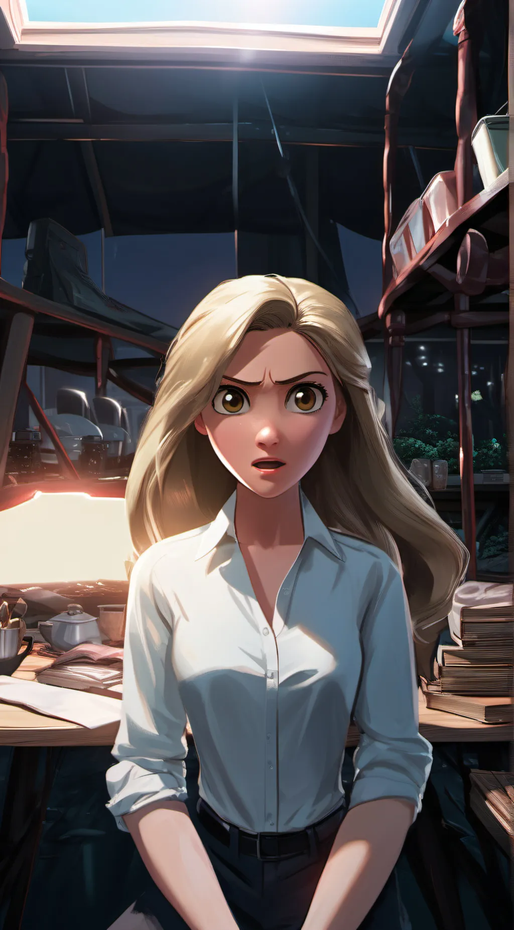 ai character: leni background