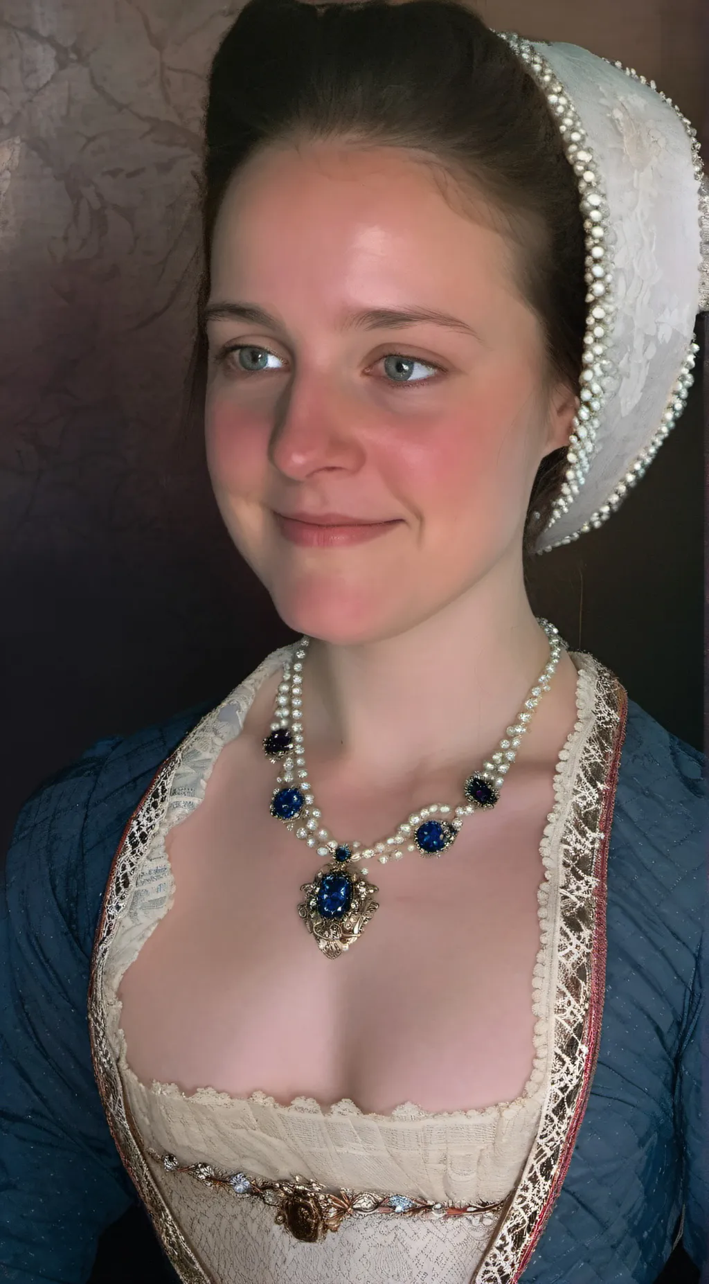 ai character: Anna Boleyn  background