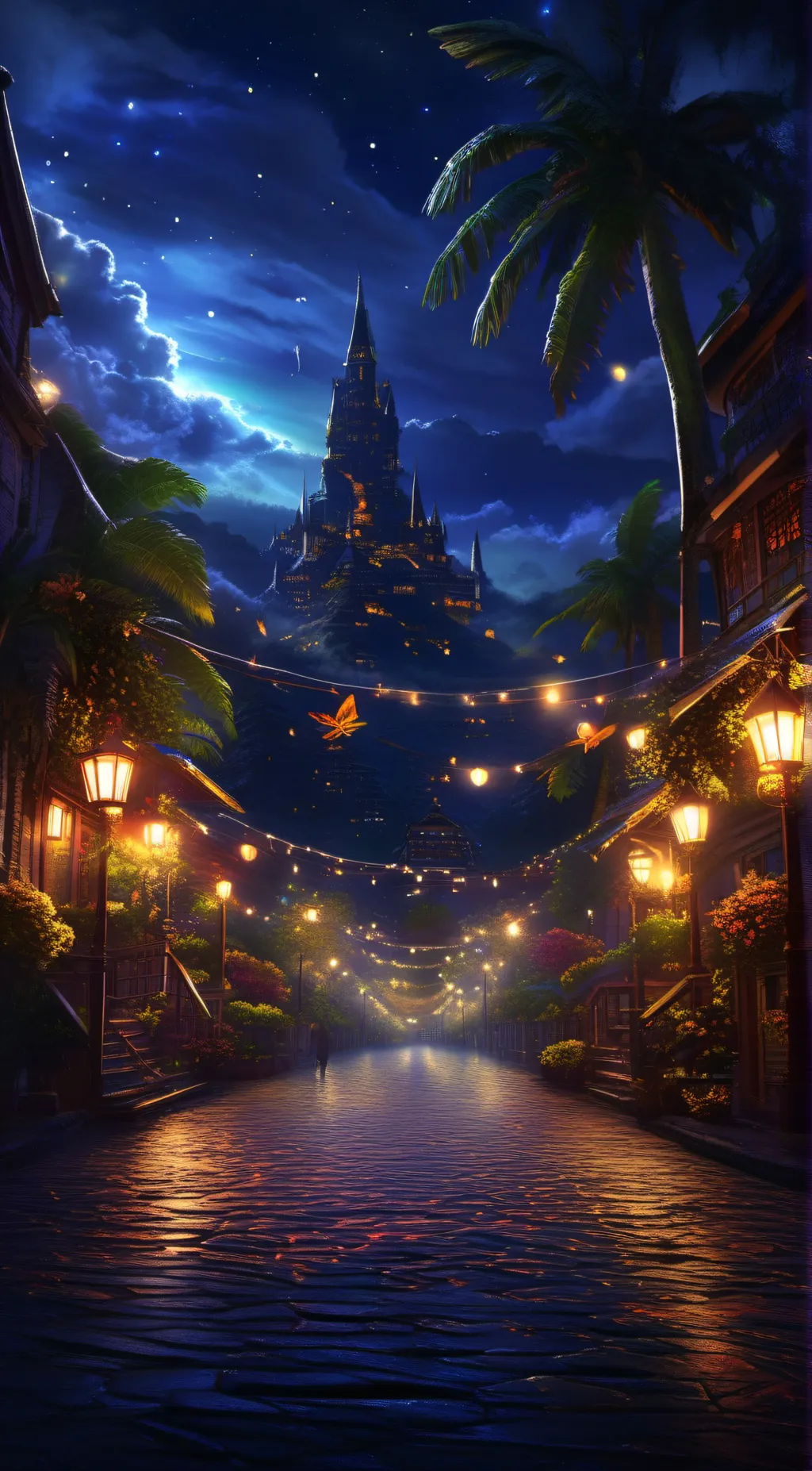 ai character: Star background