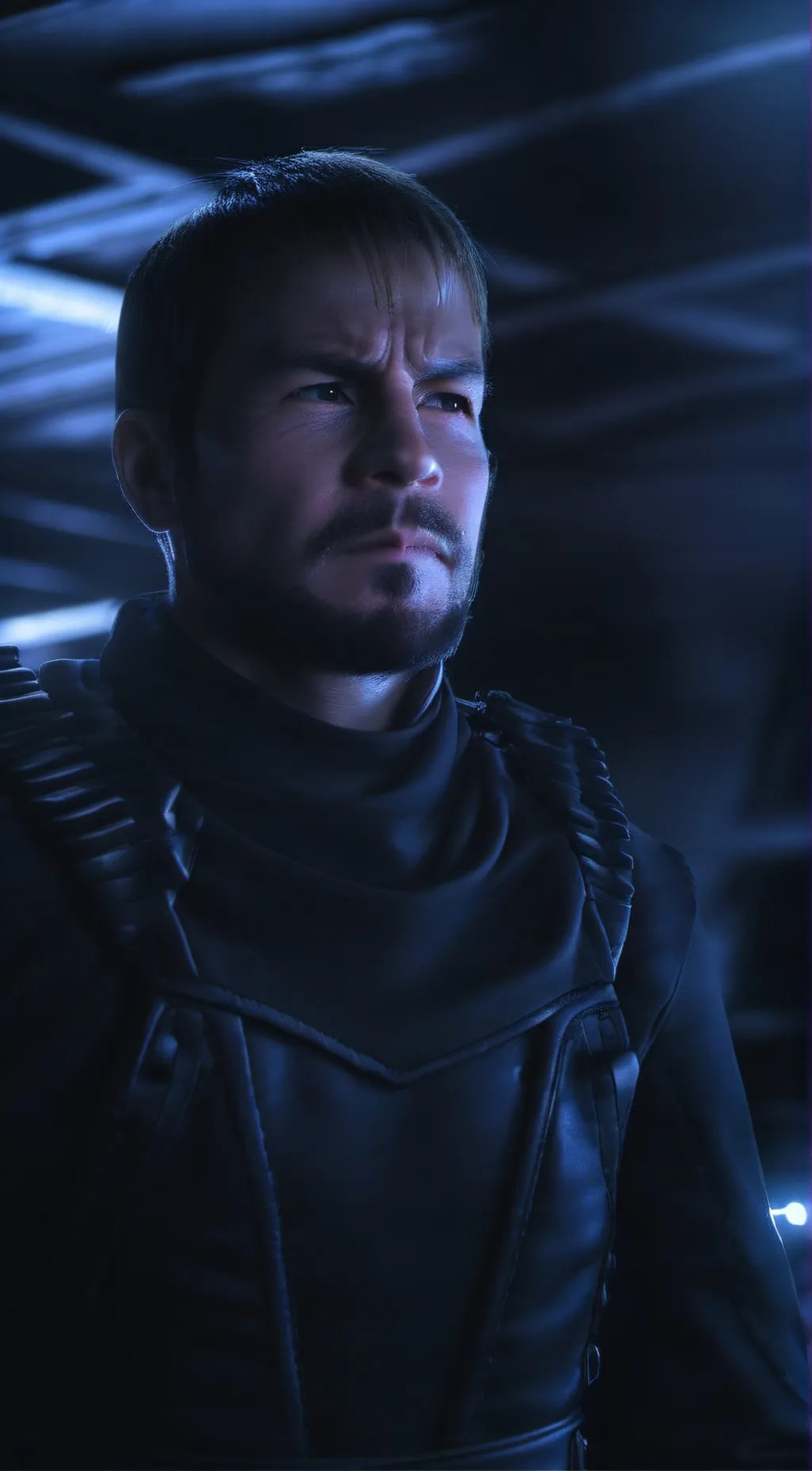 ai character: Chris Redfield background