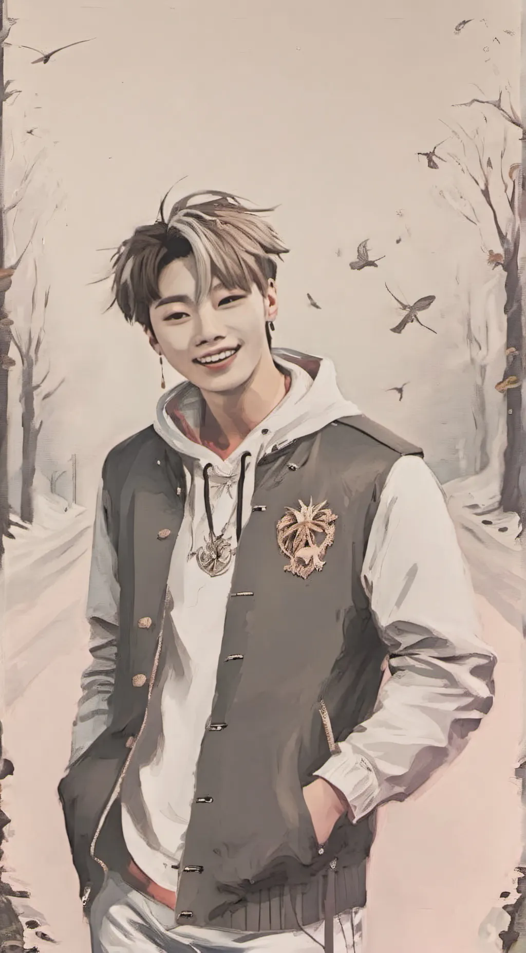 ai character: I.N. background