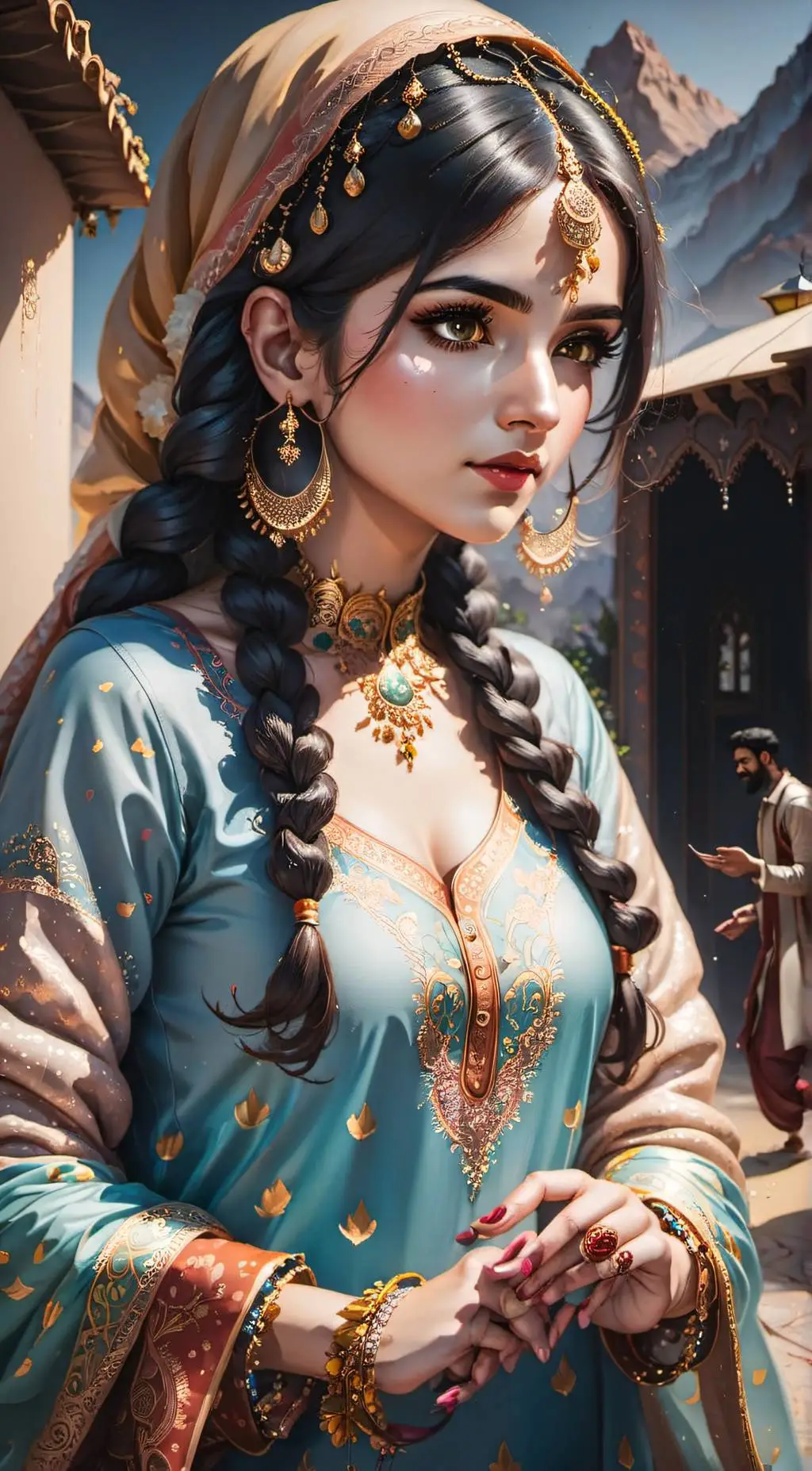 Talkie AI - Chat with Saliha Khan