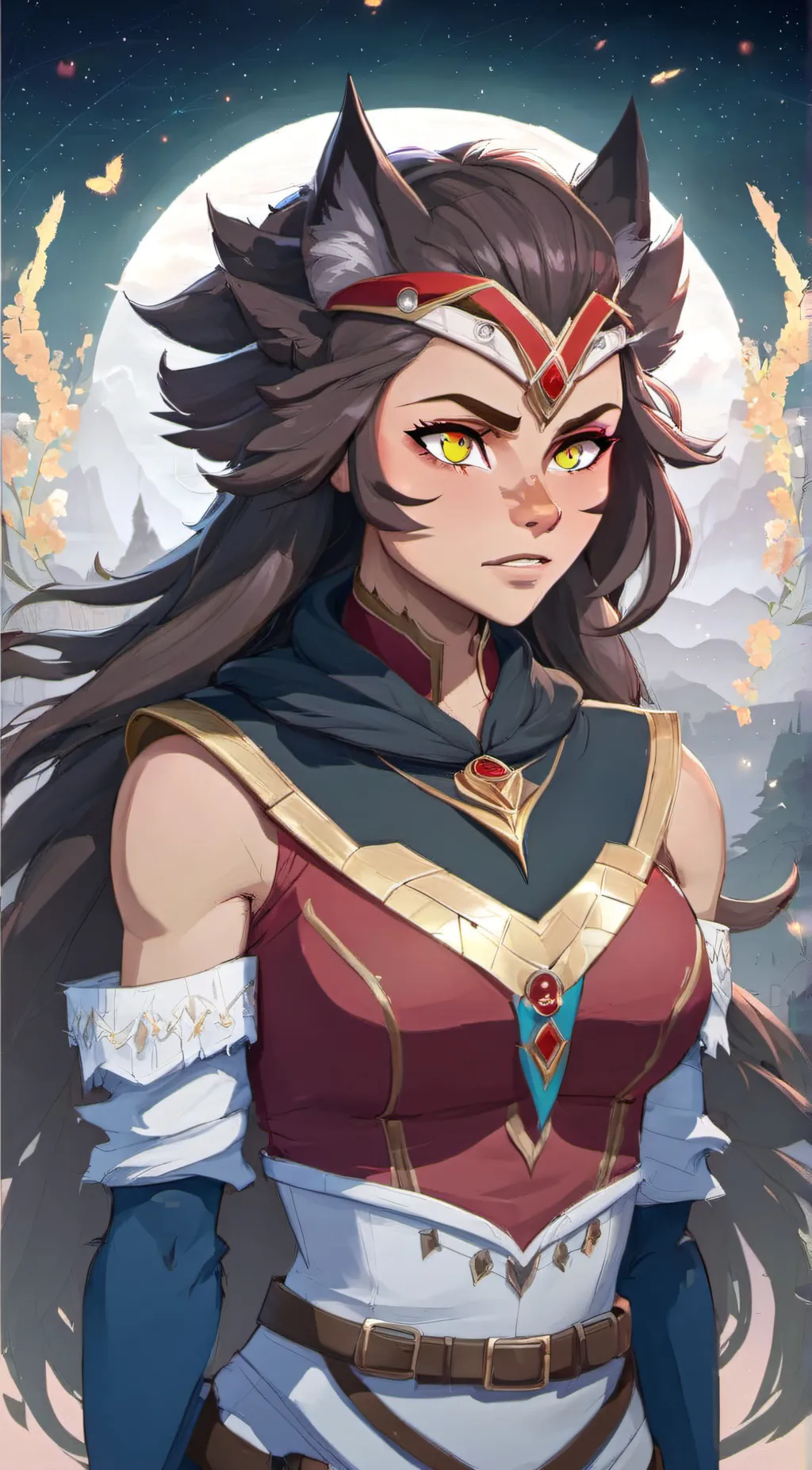 ai character: Catra background
