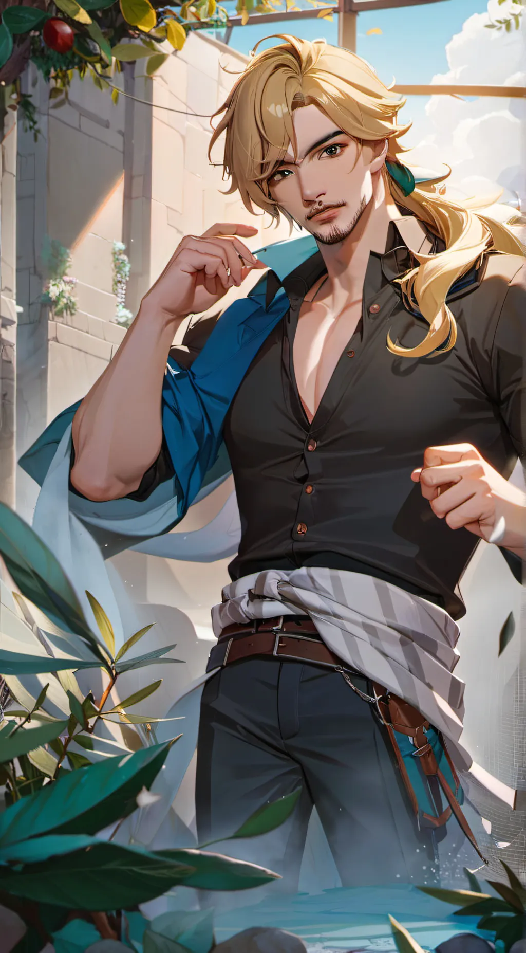 ai character: Ohanh herlic background