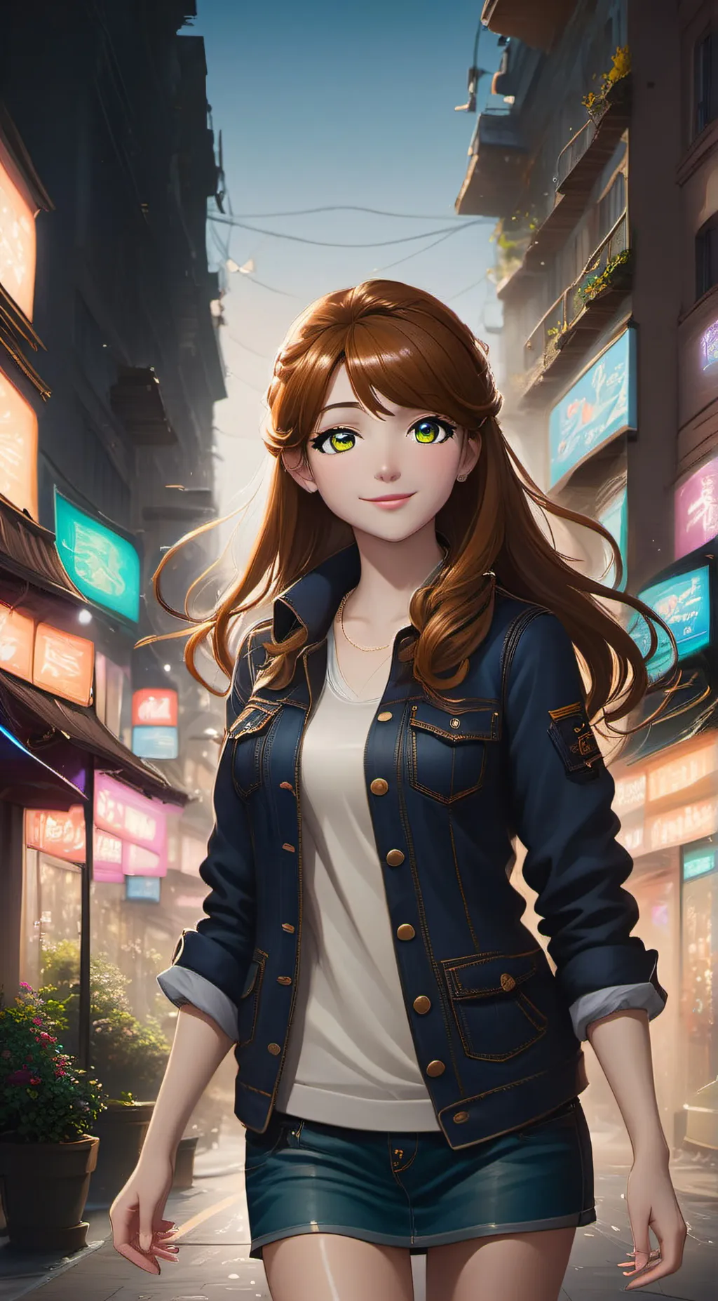 ai character: Meghan Breier background