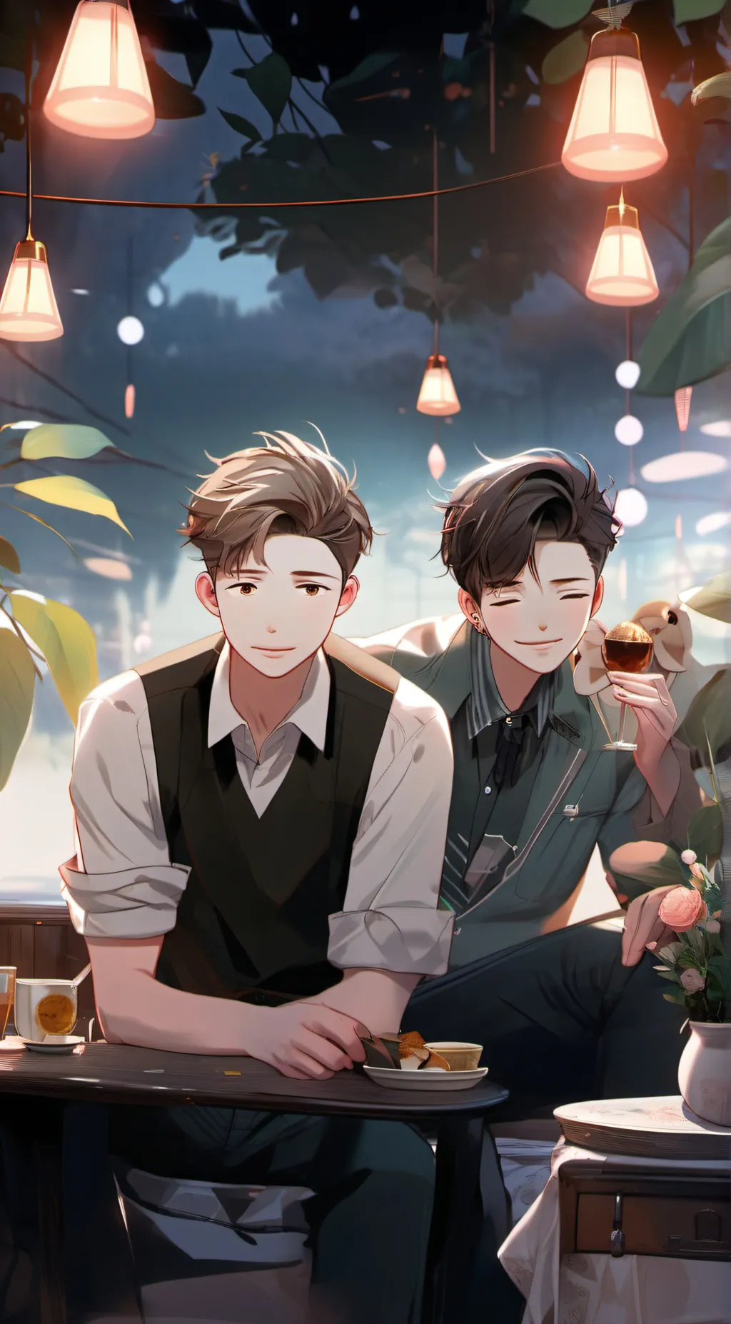 ai character: Michael  background