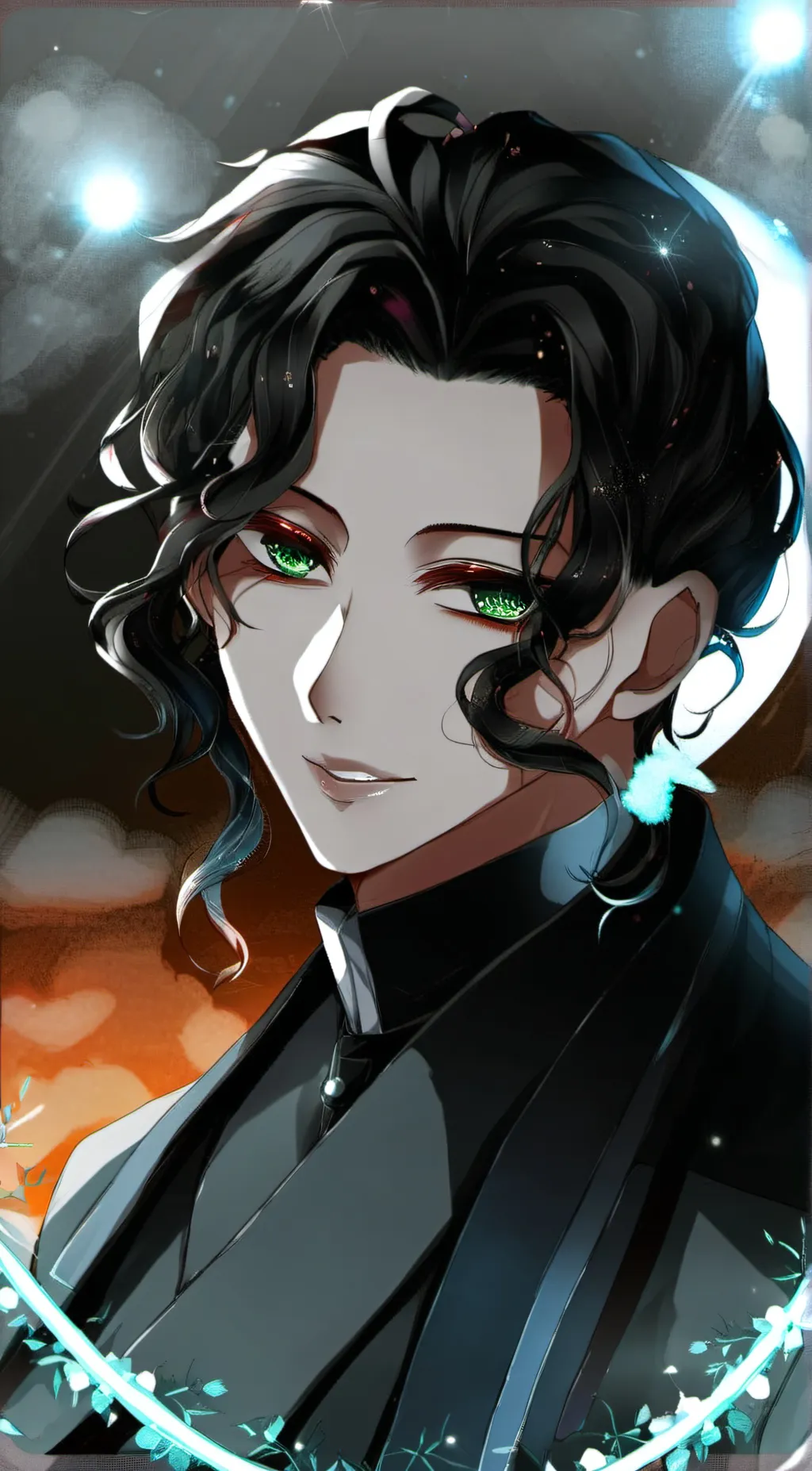 ai character: muzan background