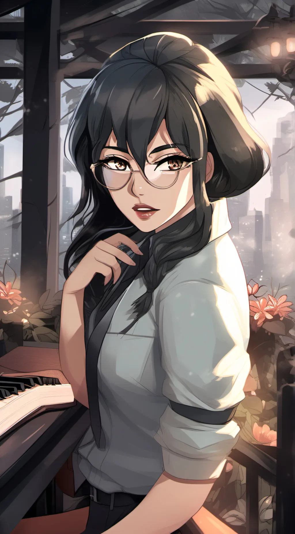 ai character: nya background