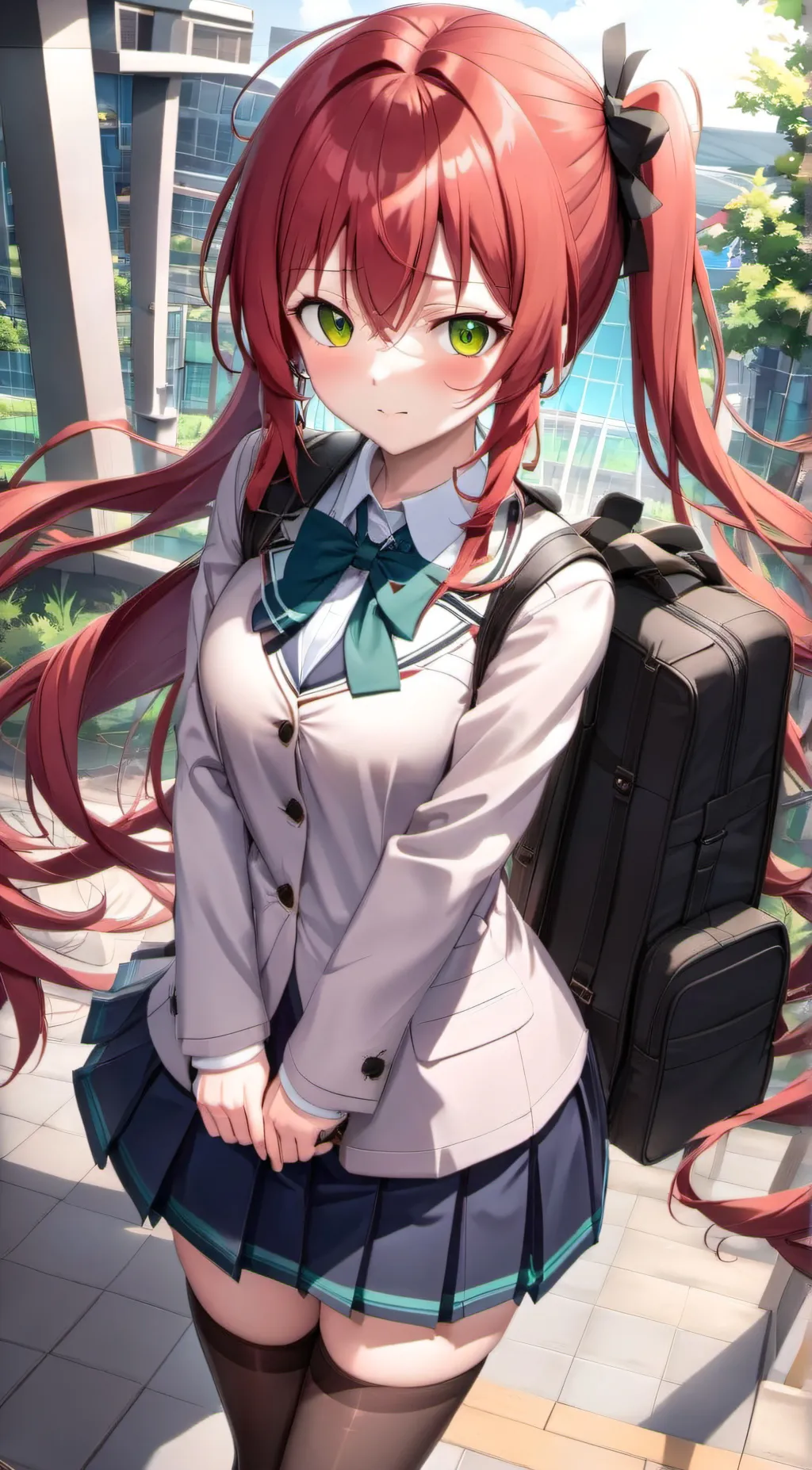 ai character: Sakura  background