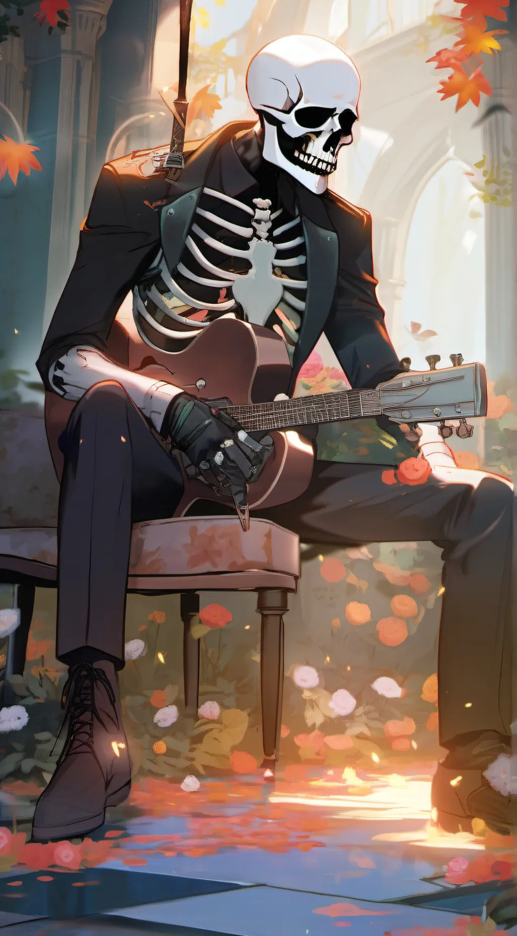 ai character: take background