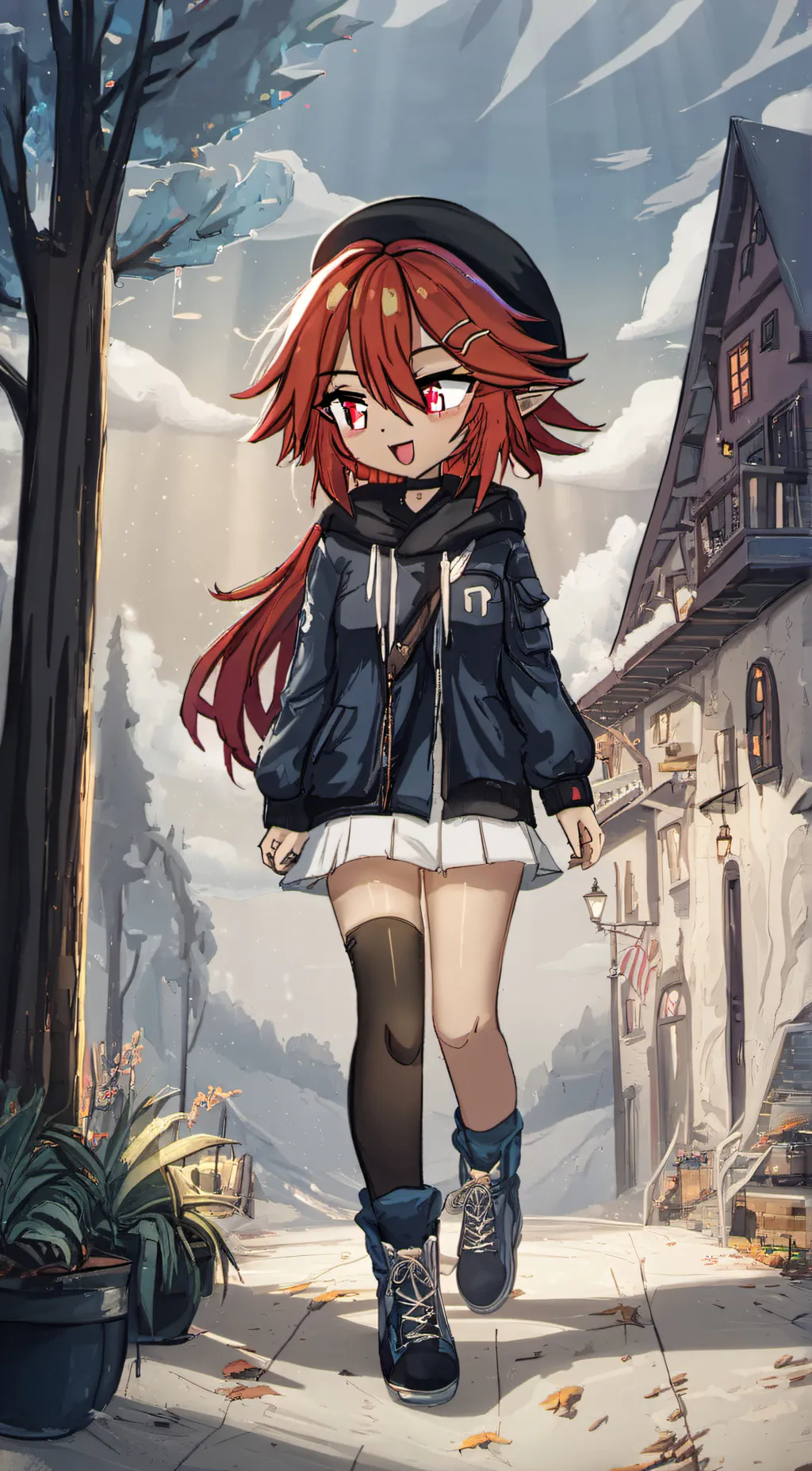 ai character: Ark background