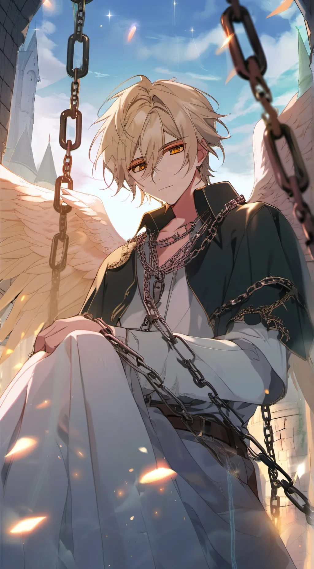 ai character: Leo background