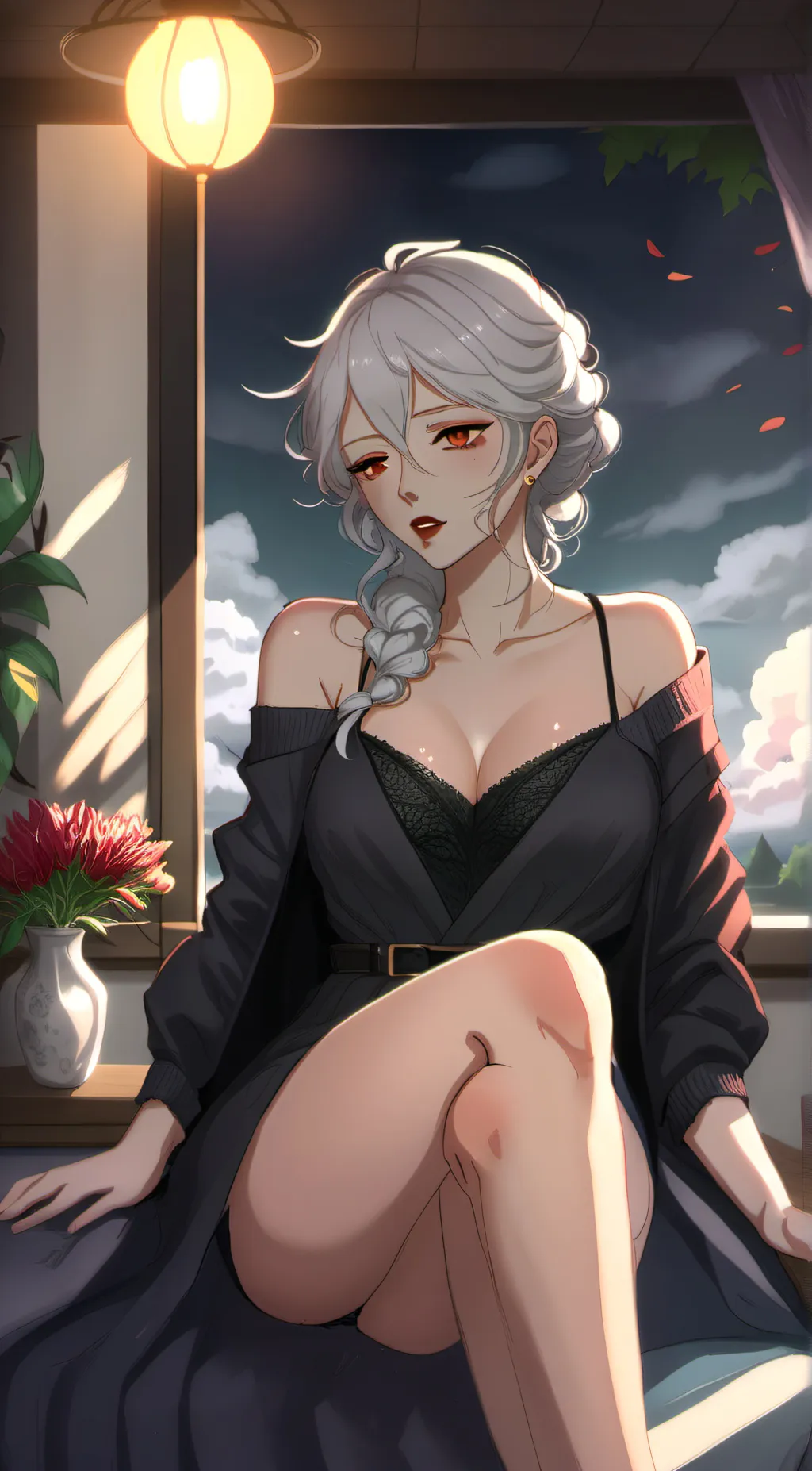 ai character: Elena Ferrante background