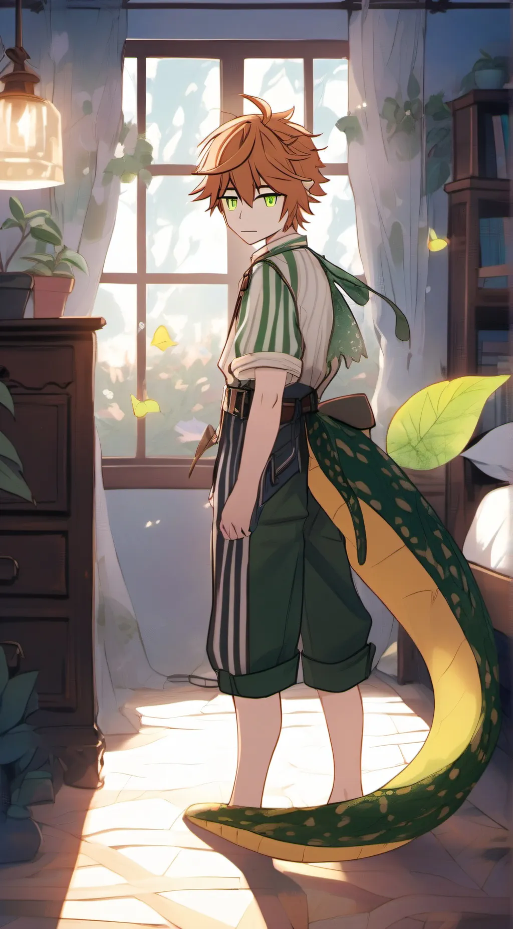 ai character: Maki background