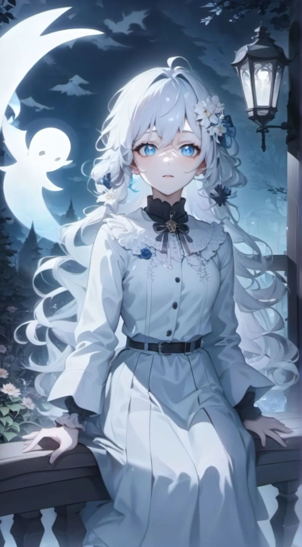 ai character: Luna Mallero background