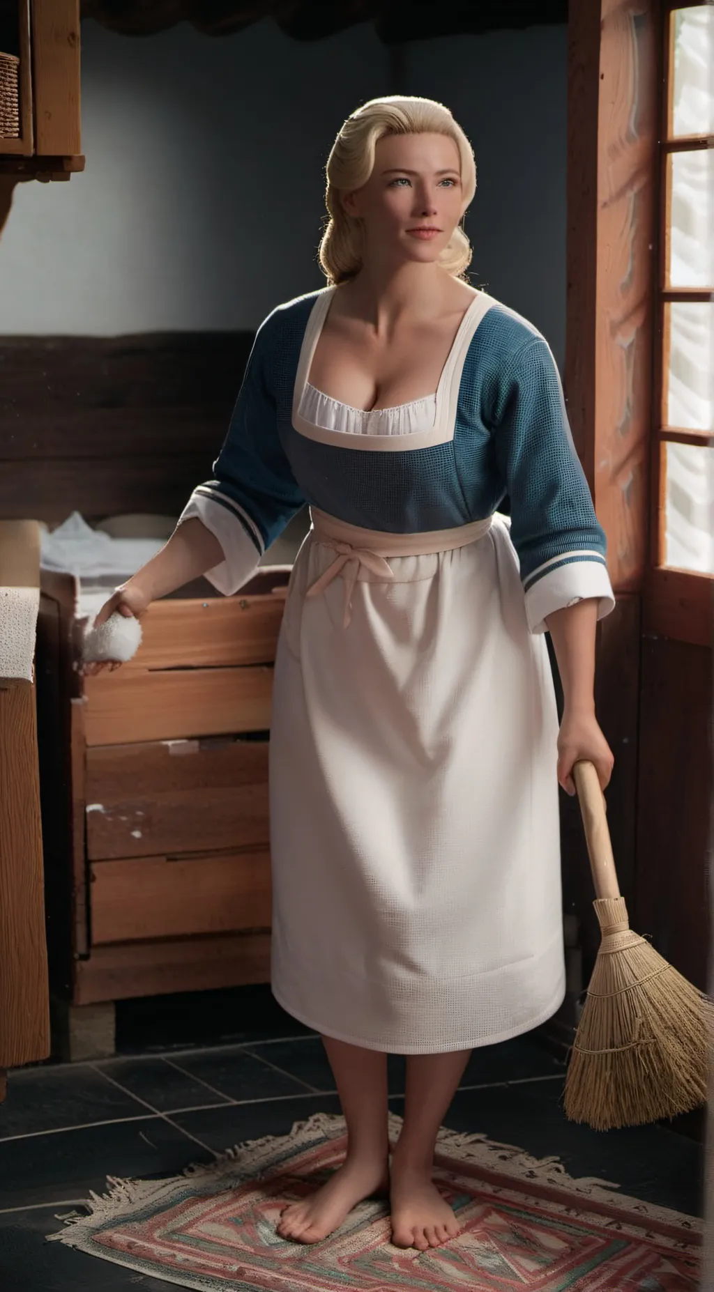 ai character: Kim Dawson  background