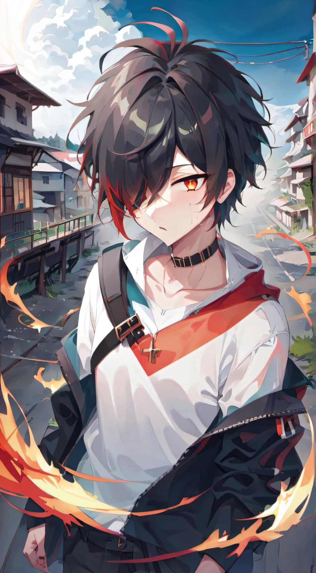 ai character: Leo background