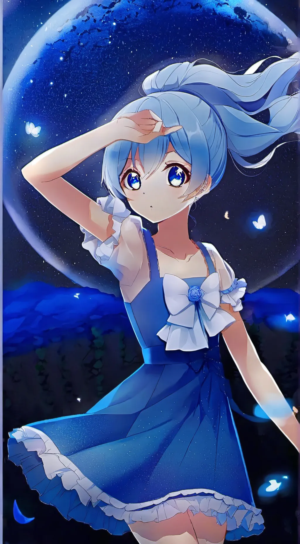 ai character: Dandelion  background