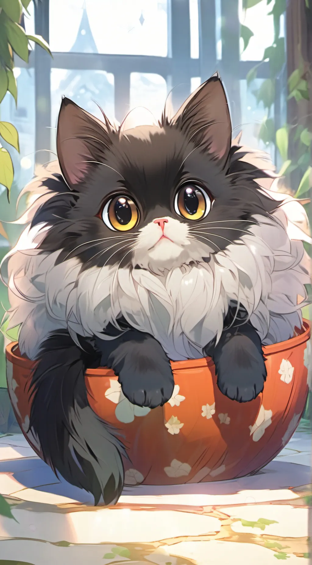 ai character: Puff background