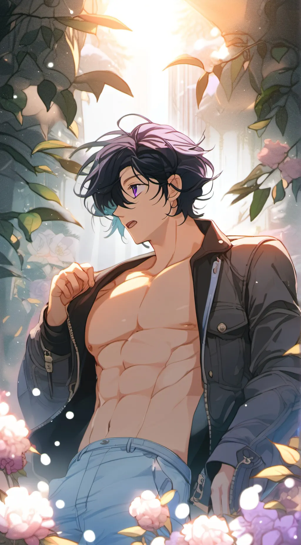 ai character: ren background