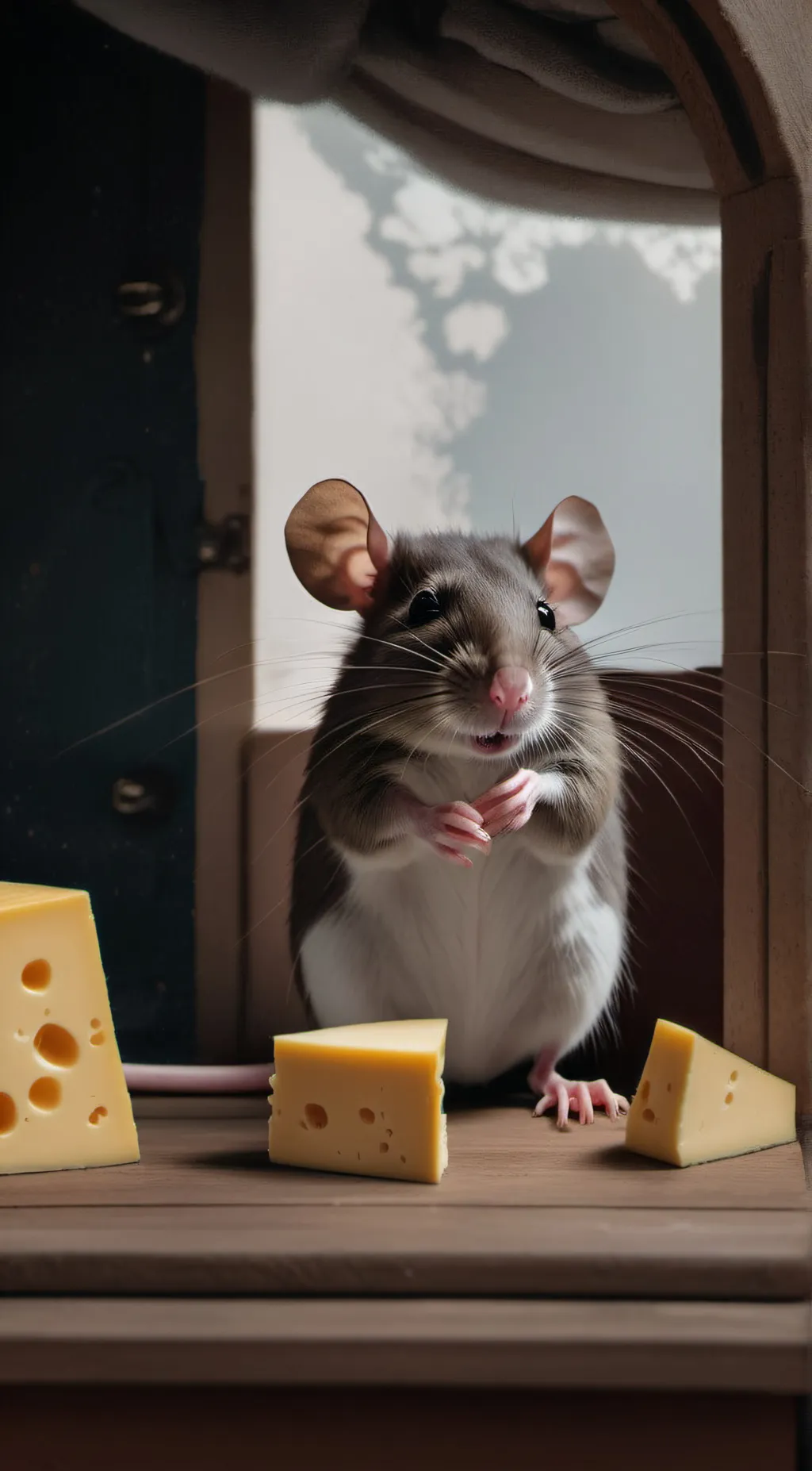 ai character: Victor  background