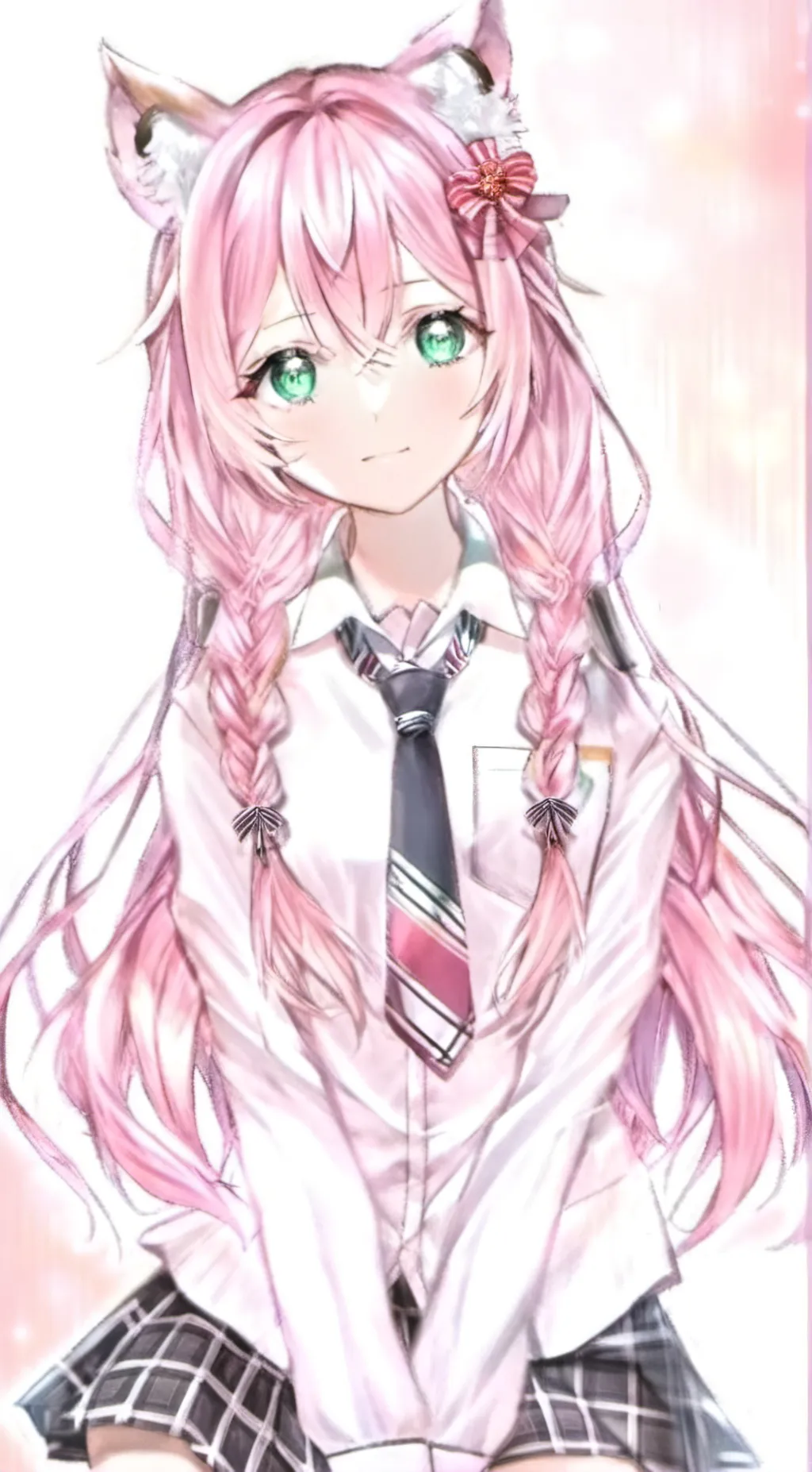 ai character: Mika background