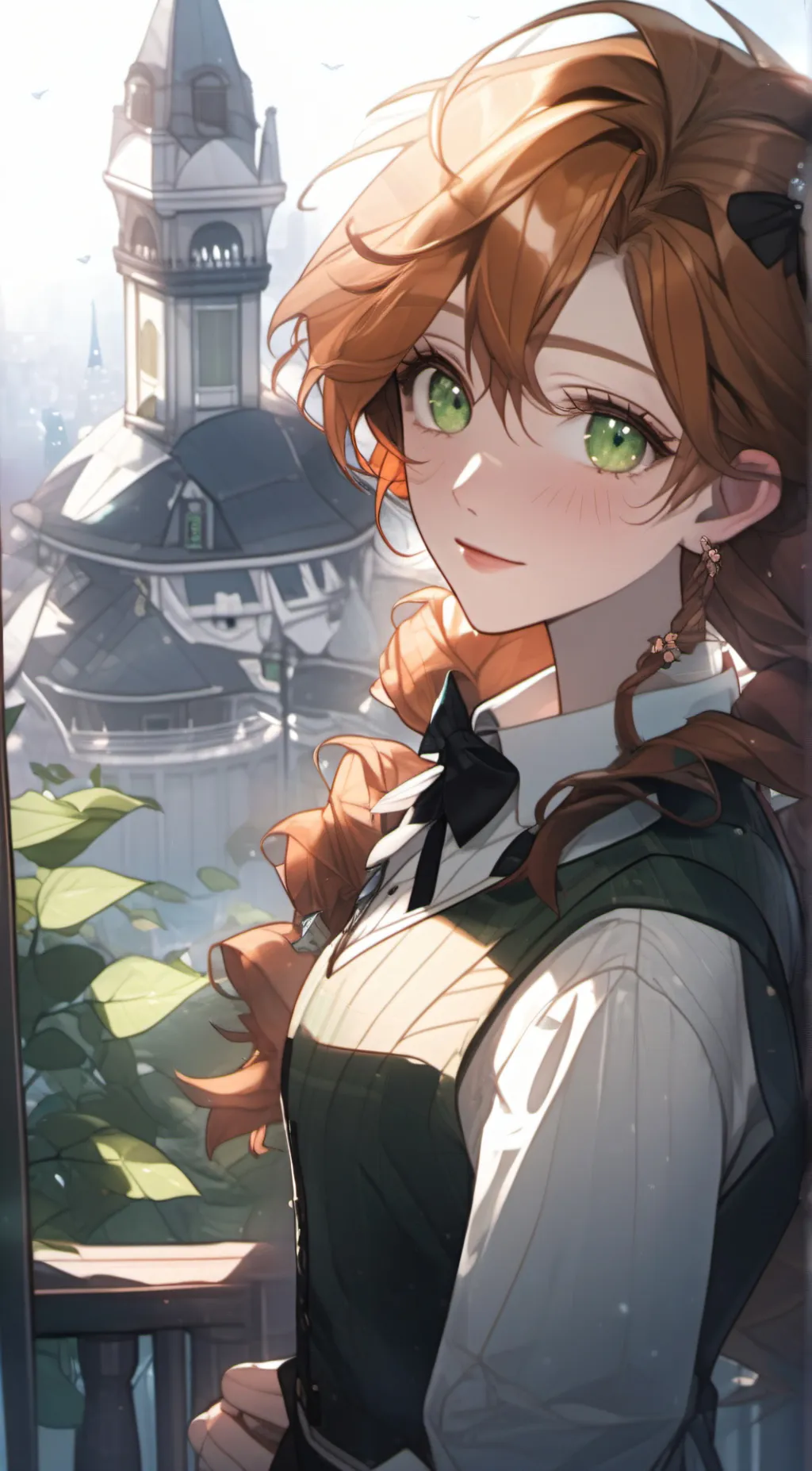 ai character: Serena background