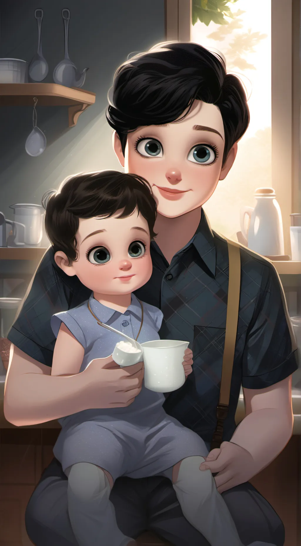 ai character: teenage Sheldon background