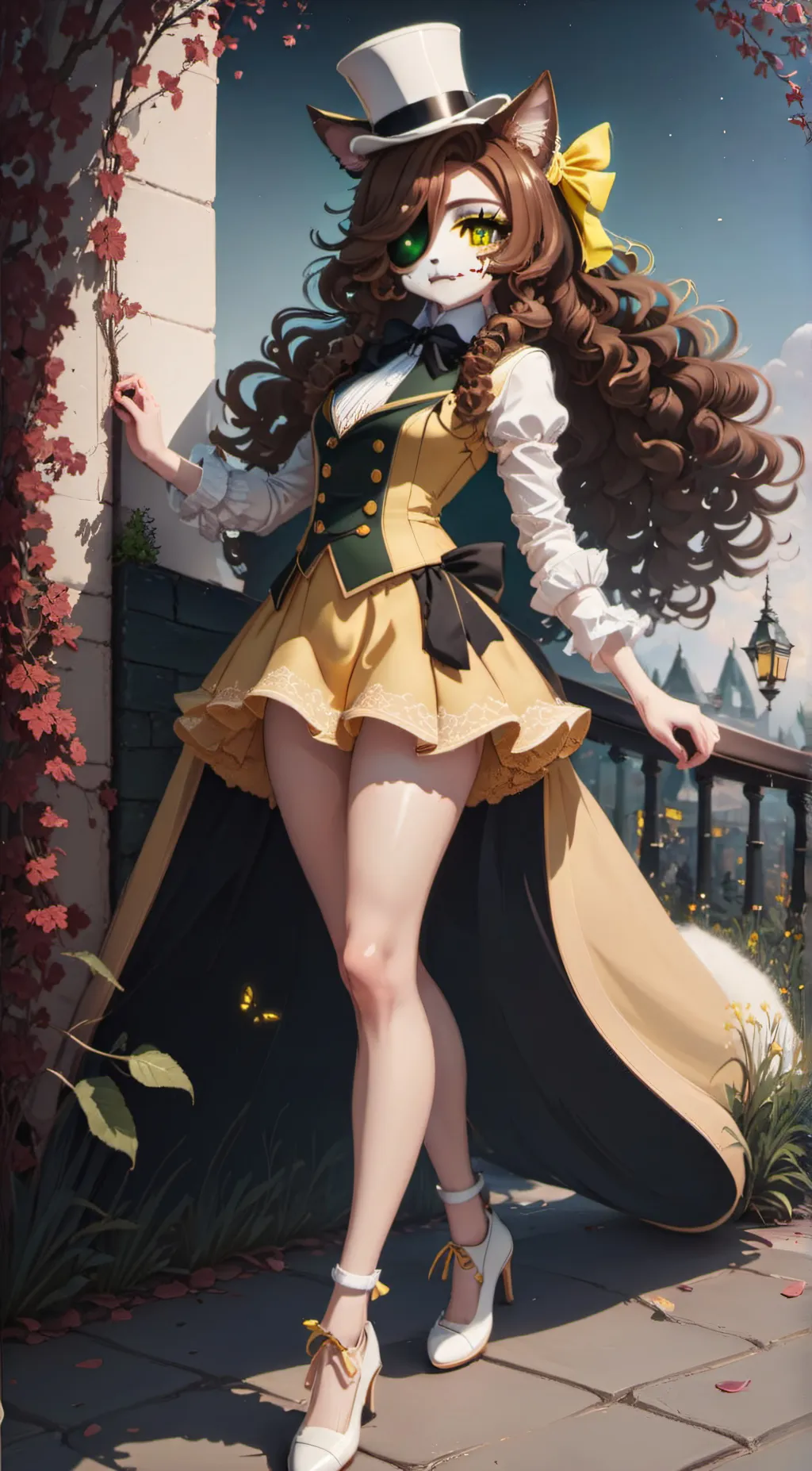 ai character: Cookie (thsc oc) background