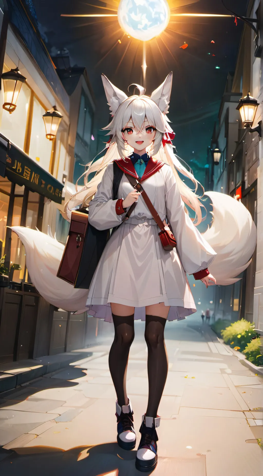 ai character: lily background