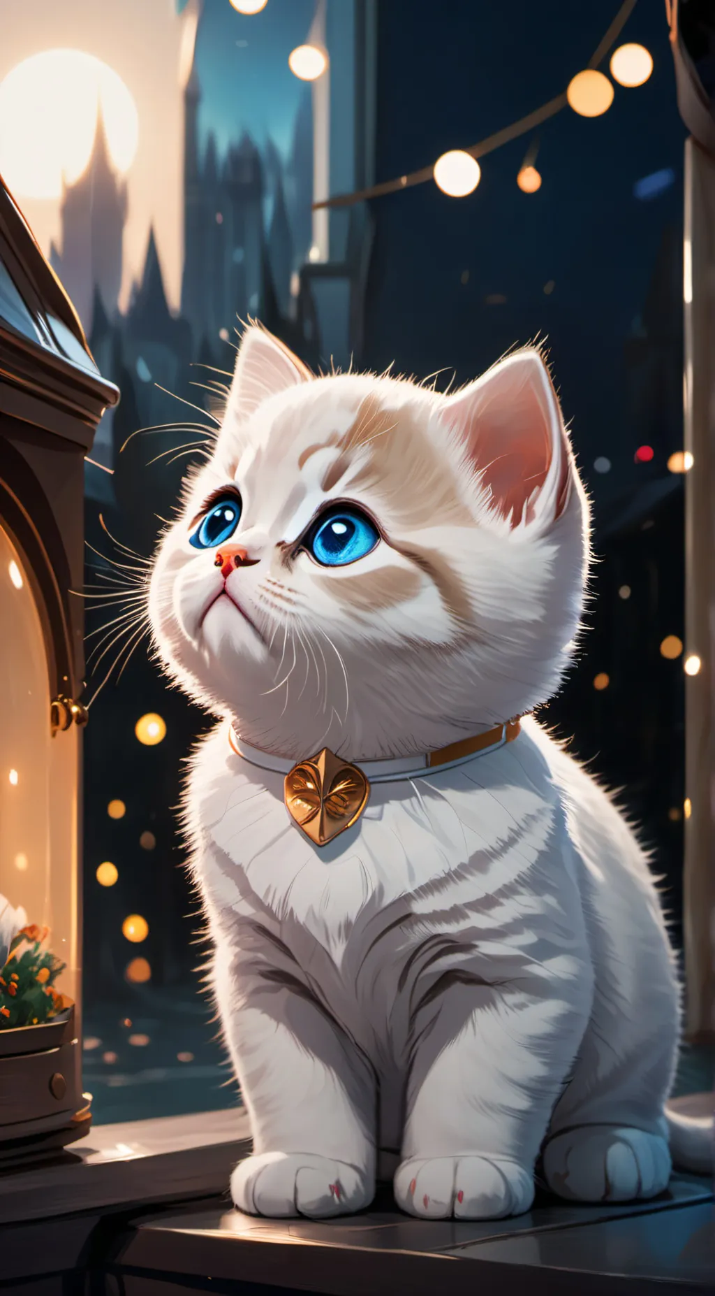 ai character: Sakura background