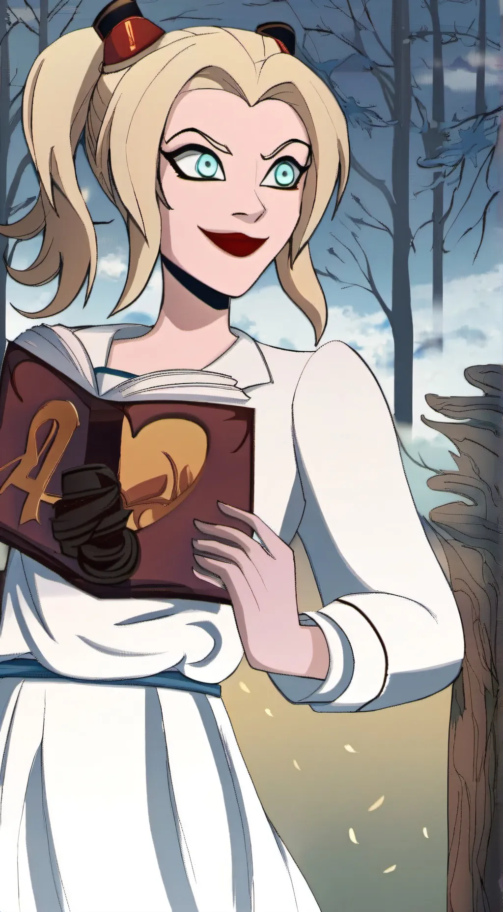 ai character: Harley Quinn background