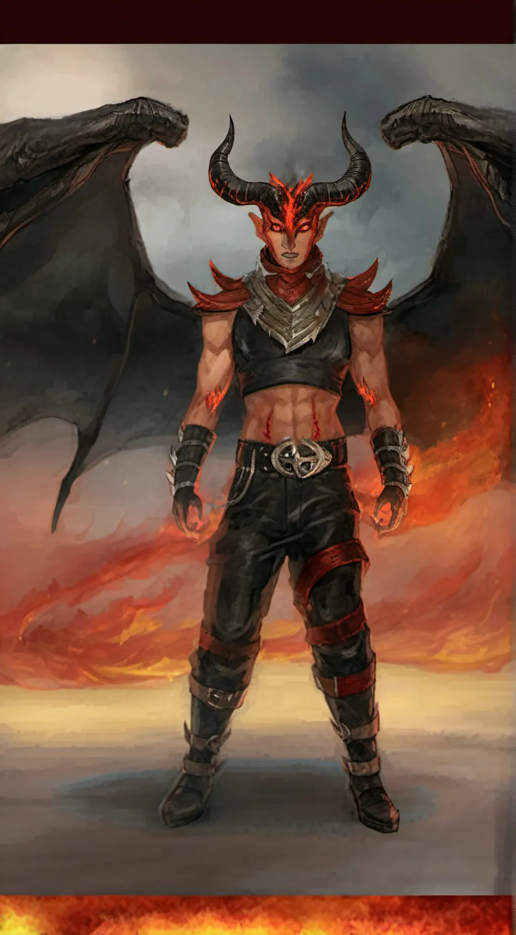 ai character: It’s Right here background