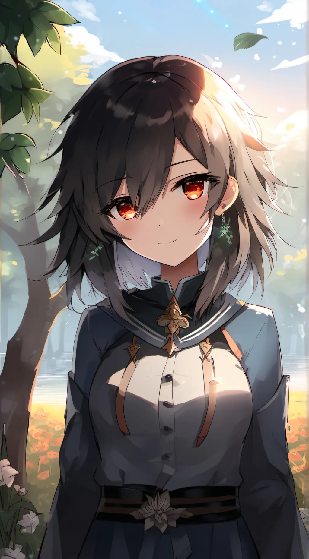 ai character: babyGirl  background