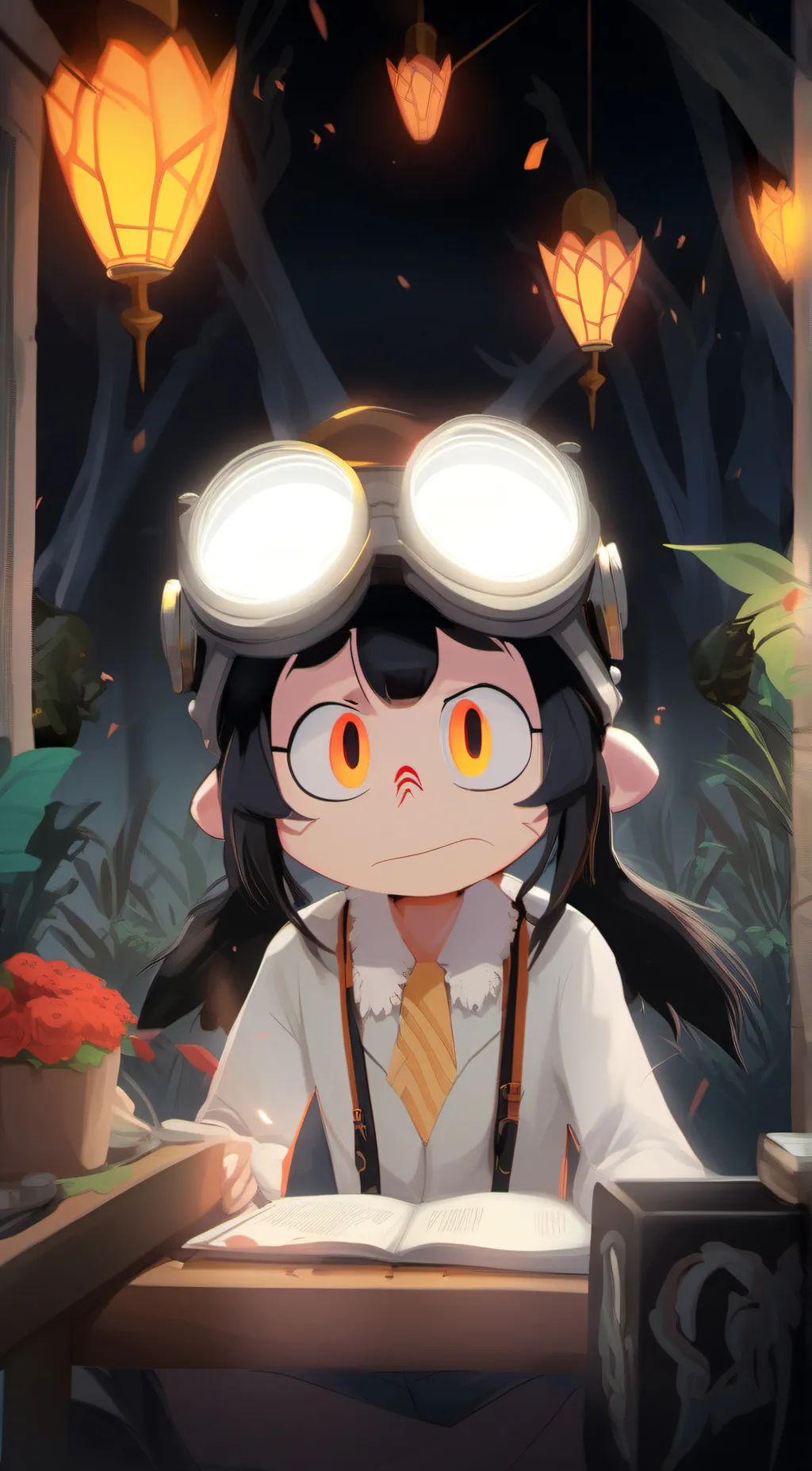 ai character: tadc x star wars background