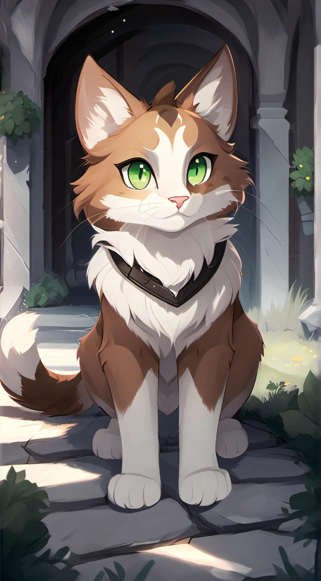 ai character: Petal background