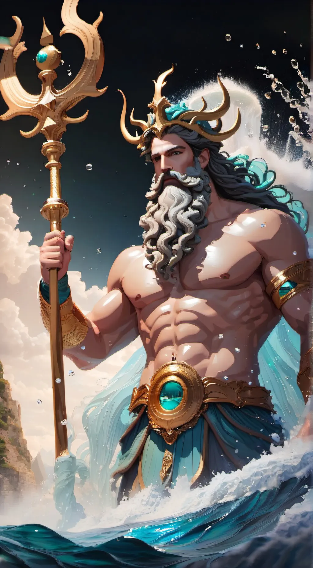 Talkie AI - Chat with Poseidon