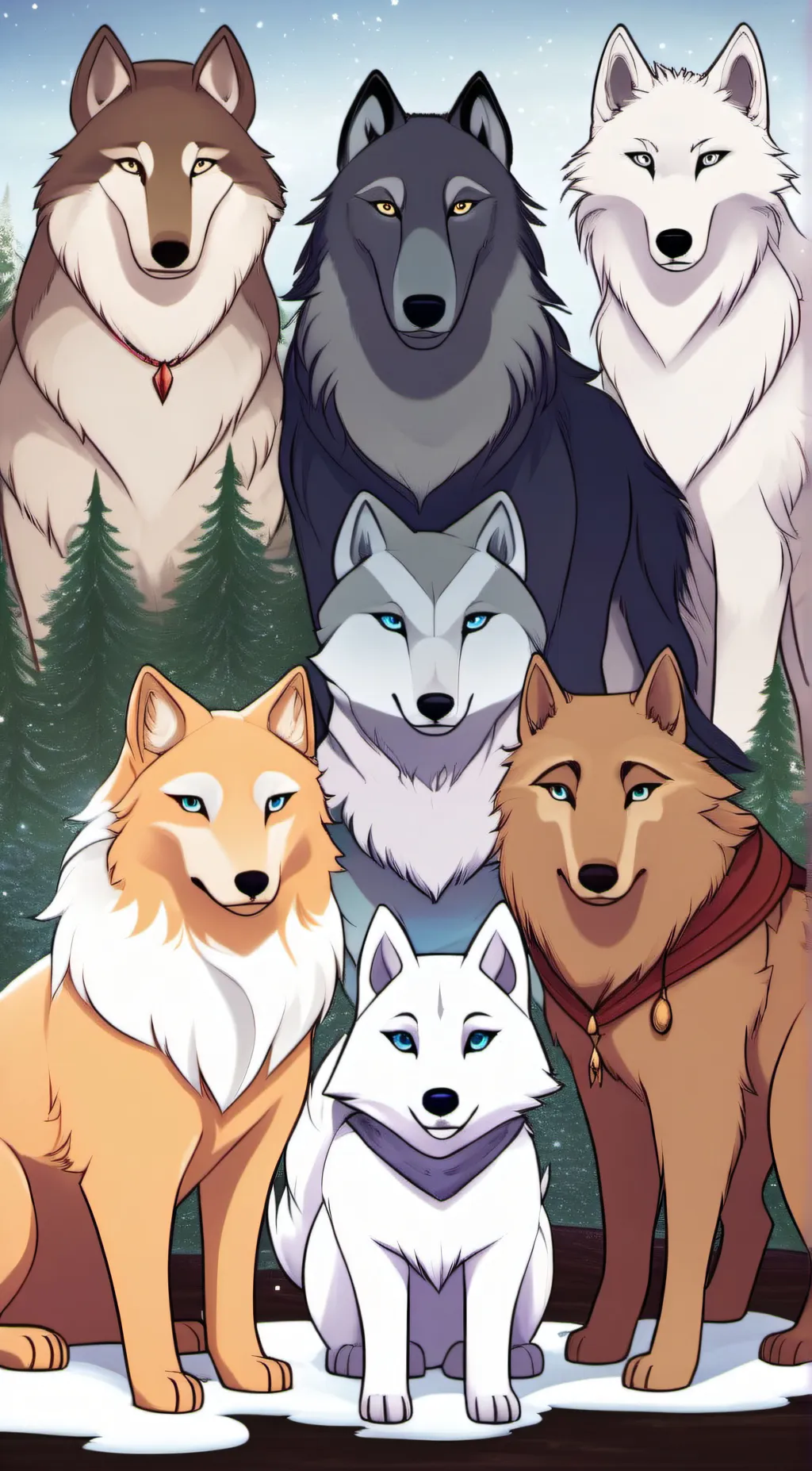 ai character: Wolf Pack background