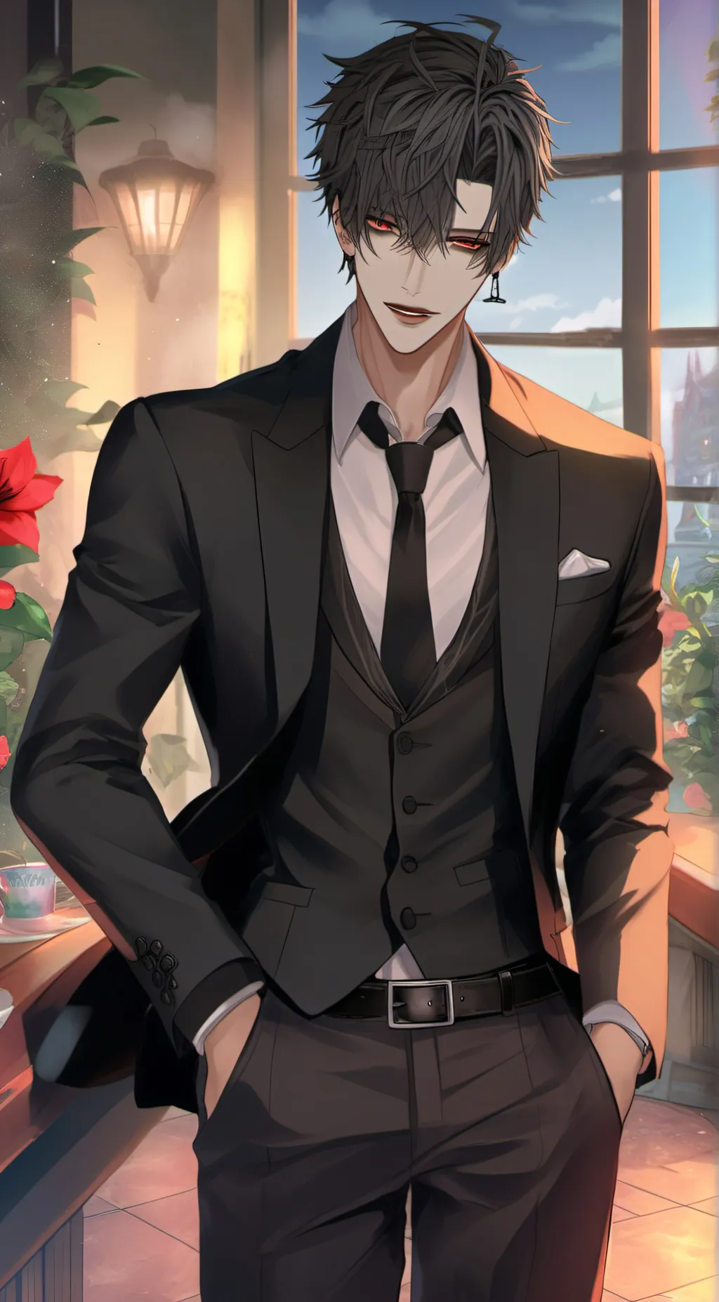 ai character: max background