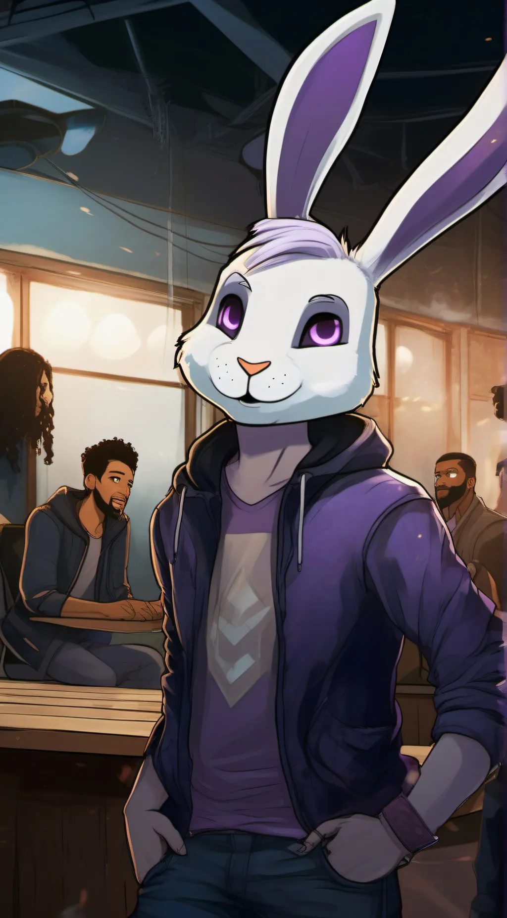 ai character: Jax background