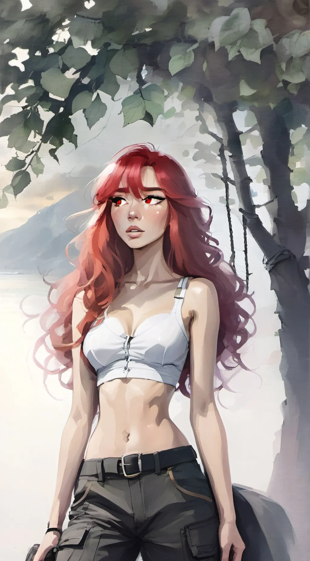 ai character: °Ar♡° background