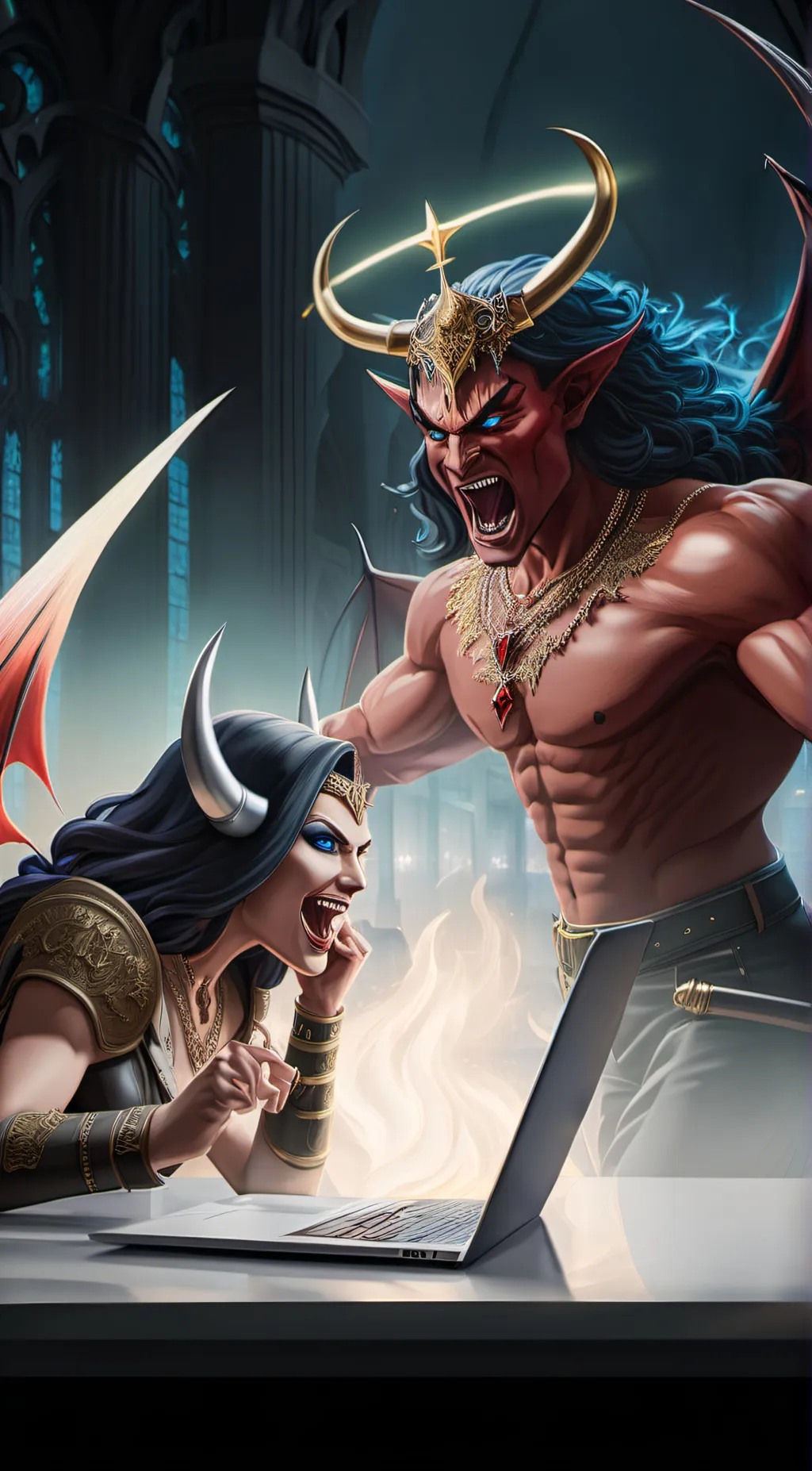 ai character: Mira background