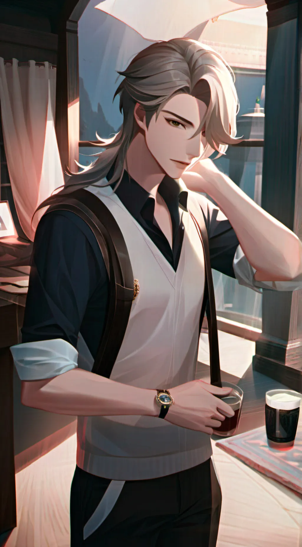 ai character: Mike background