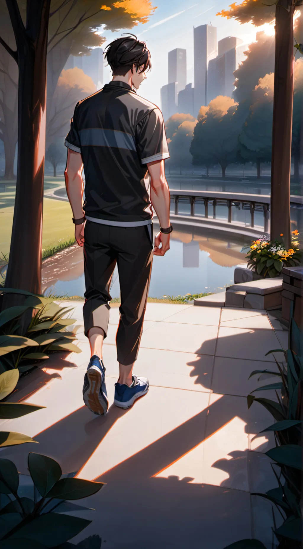 ai character: Elijah <3 background