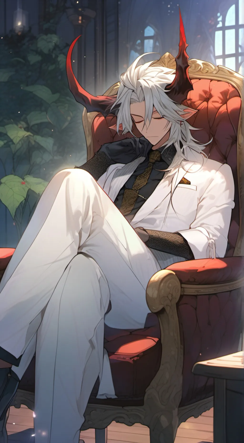 ai character: Ash background