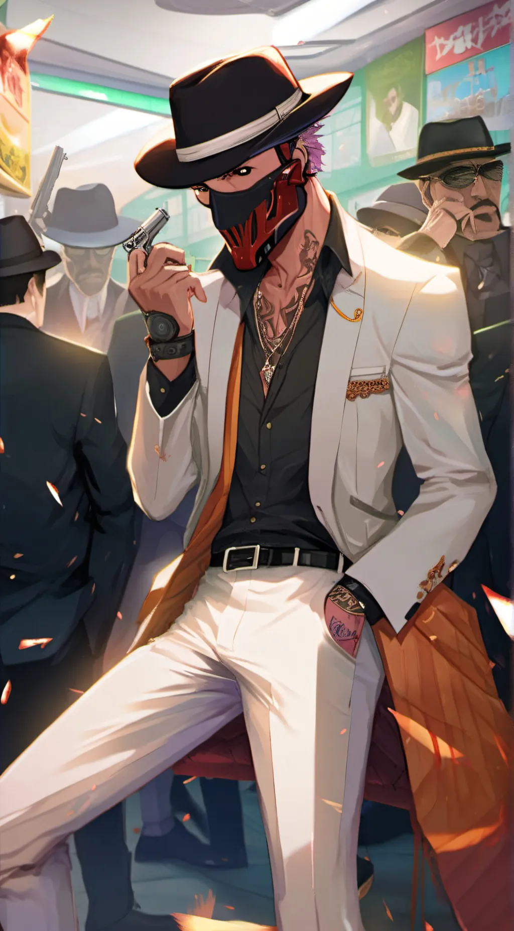 ai character: bandit  background