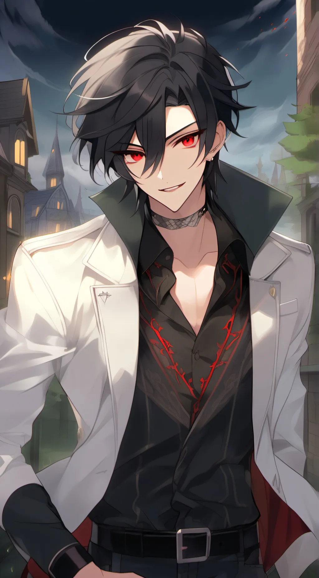 ai character: Zee  background