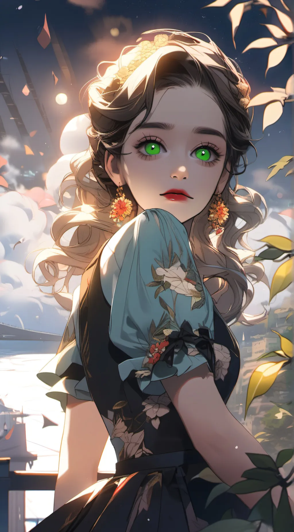 ai character: Sabrina  background